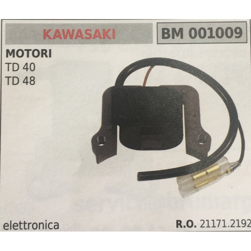 BOBINA ELETTRONICA KAWASAKI MOTORI TD 40 TD 48