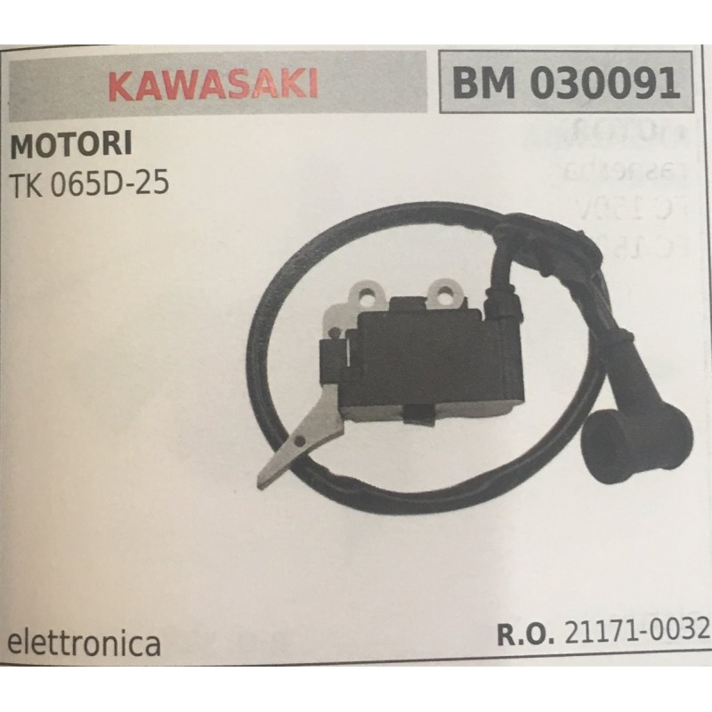 BOBINA BRUMAR ELETTRONICA KAWASAKI MOTORI TK 065D25