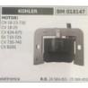BOBINA BRUMAR ELETTRONICA KOHLER MOTORI CH 1823730 CV 1825 CV 624675 SV 710725 CV 730740 CV 820S