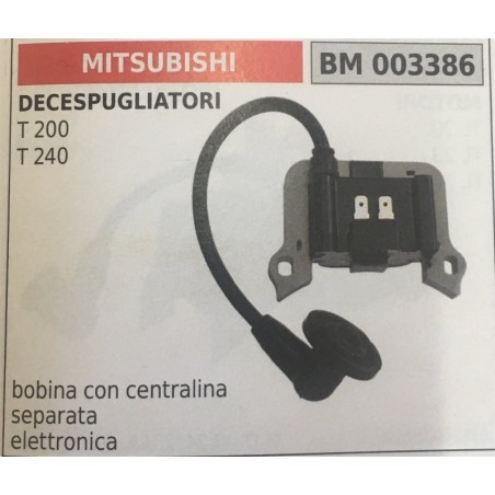BOBINA BRUMAR ELETTRONICA MITSUBISHI DECESPUGLIATORI T 200 T 240 bobina con centralina separata
