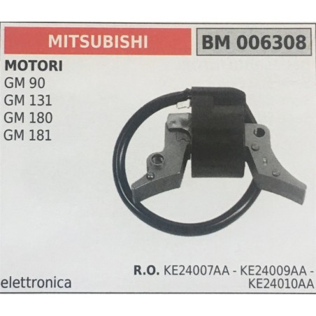BOBINA BRUMAR ELETTRONICA MITSUBISHI MOTORI GM 90 GM 131 GM 180 GM 181