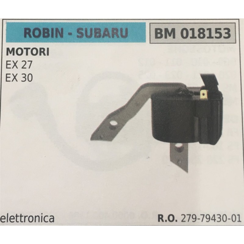 BOBINA BRUMAR ELETTRONICA ROBIN  SUBARU MOTORI EX 27 EX 30