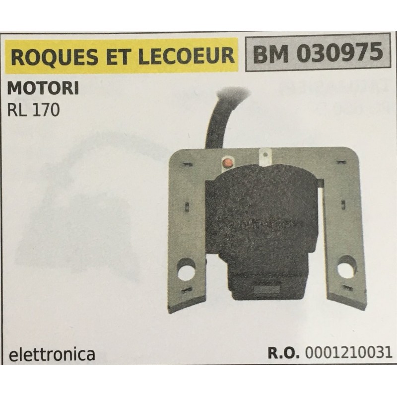 BOBINA BRUMAR ELETTRONICA ROQUES ET LECOEUR MOTORI RL 170